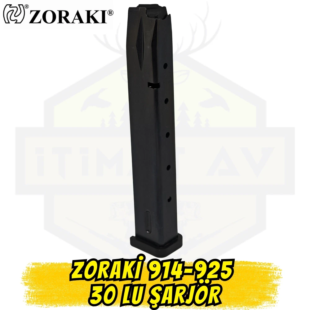 Zoraki 925 Kurusıkı Tabanca Uzun Yedek Şarjörü