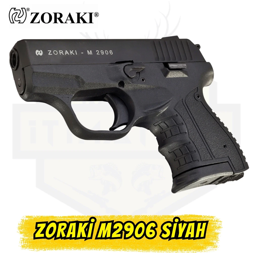 Zoraki M2906 Kurusıkı Ses Tabancası (9 mm P.A.K. - Siyah - Klasik Kompakt)