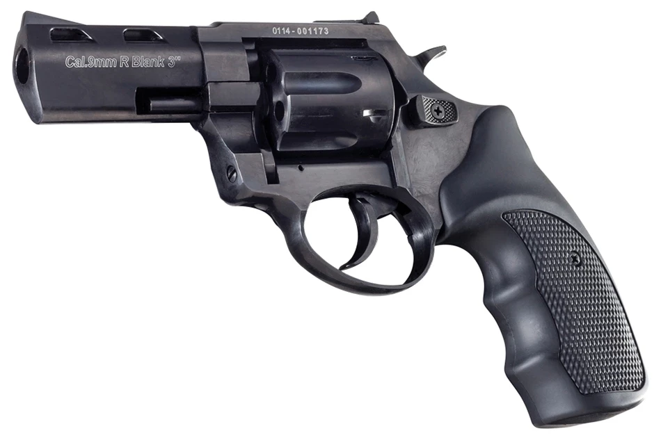 Zoraki R2-3 Kurusıkı Toplu Ses Tabancası (9 mm P.A.K. / .380 R - Mat Siyah)