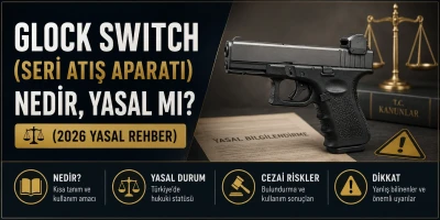 Glock Switch (Seri Atış Aparatı) Nedir, Yasal mı?
