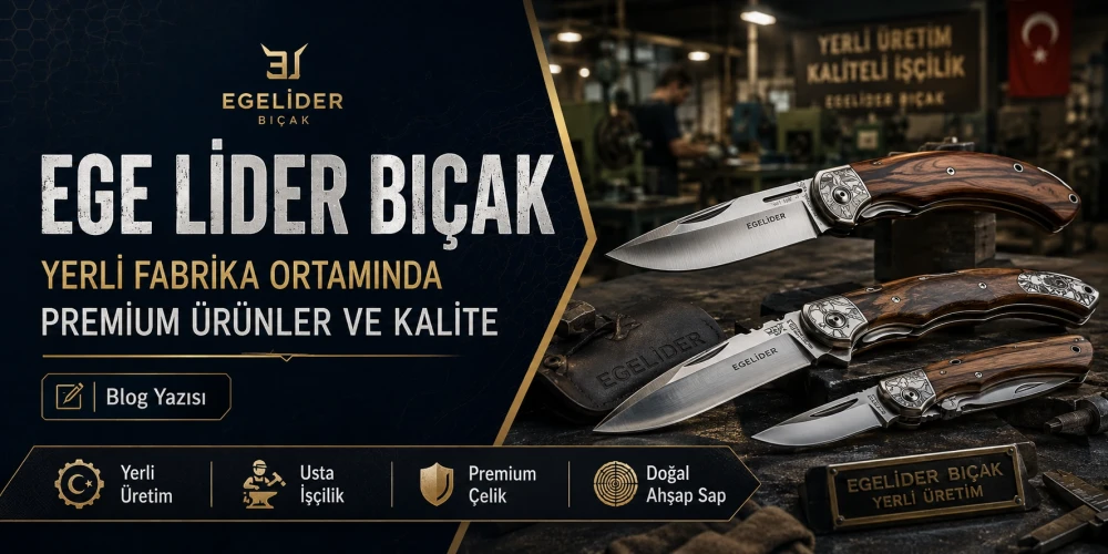 Ege Lider Çakı Serisi: Geleneksel İşçilik, Modern Güç