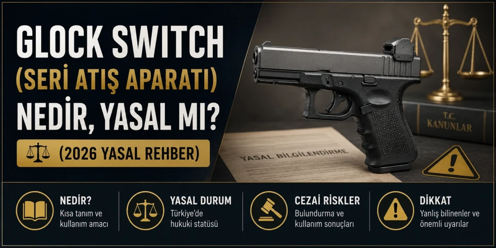 Glock Switch (Seri Atış Aparatı) Nedir, Yasal mı?