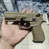 Aksa AK15 Kurusıkı Ses Tabancası (9mm P.A.K) - Kabza Tan / Kızak Siyah (AK15-K8)