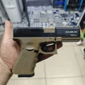 Aksa AK14 Kurusıkı Ses Tabancası (9mm P.A.K) - Kabza Tan / Kızak Siyah (AK14-K10)