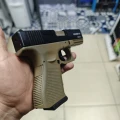 Aksa AK14 Kurusıkı Ses Tabancası (9mm P.A.K) - Kabza Tan / Kızak Siyah (AK14-K10)