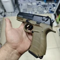Aksa AK15 Kurusıkı Ses Tabancası (9mm P.A.K) - Kabza Tan / Kızak Siyah (AK15-K8)