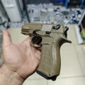 Aksa AK15 Kurusıkı Ses Tabancası (9mm P.A.K) - Kabza Tan / Kızak Siyah (AK15-K8)