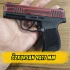 Aksa AK21 Kurusıkı Ses Tabancası (9mm P.A.K) - Kırmızı Eskitme