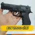 BLOW TR92 Kurusıkı Ses Tabancası (9 mm P.A.K. - Mat Siyah)
