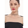 ZeyDor Kristal Taşlı Choker kolye  6162