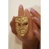 ZeyDor Gold Maske Yüzük 1308