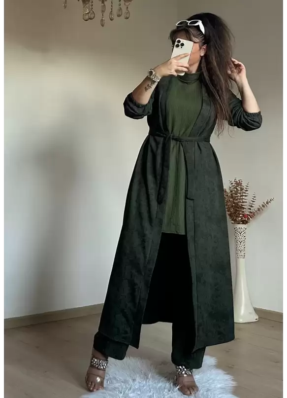 3 lü Tunık Takım Yesıl