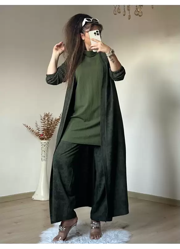 3 lü Tunık Takım Yesıl