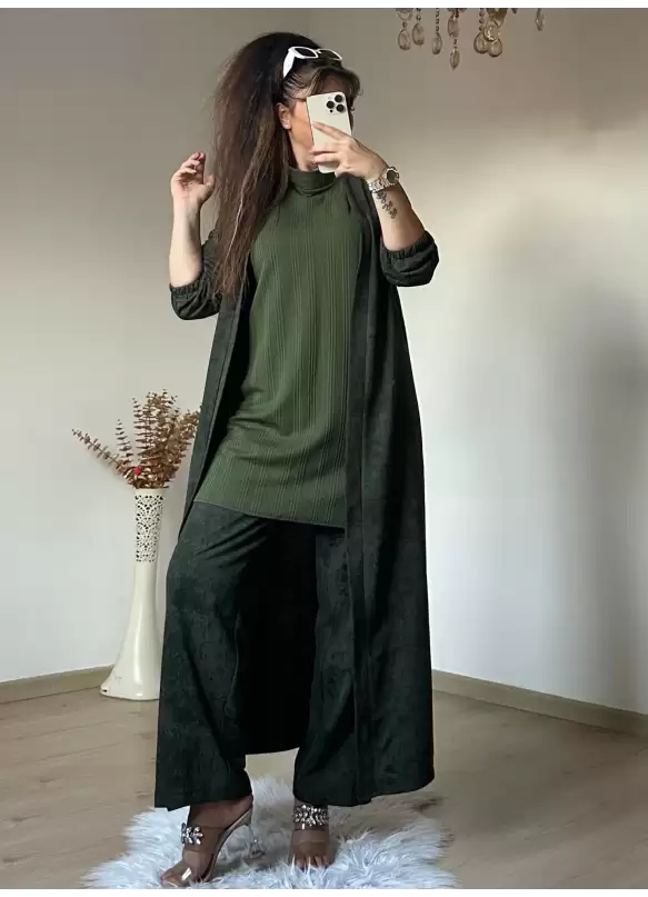 3 lü Tunık Takım Yesıl