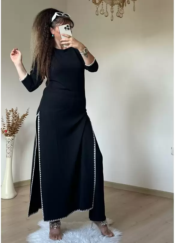 İkili Tunık Takım Siyah