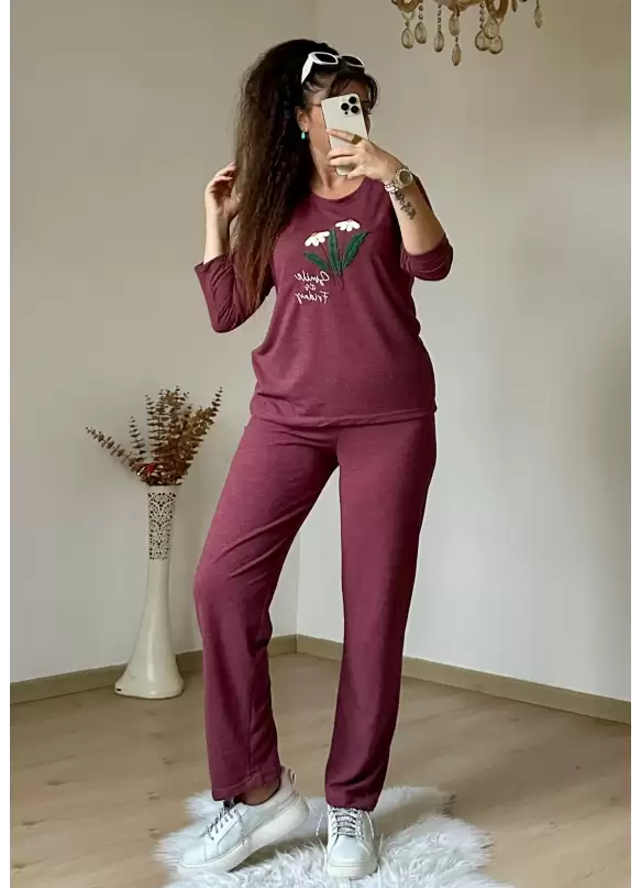 Papatya Takım Bordo