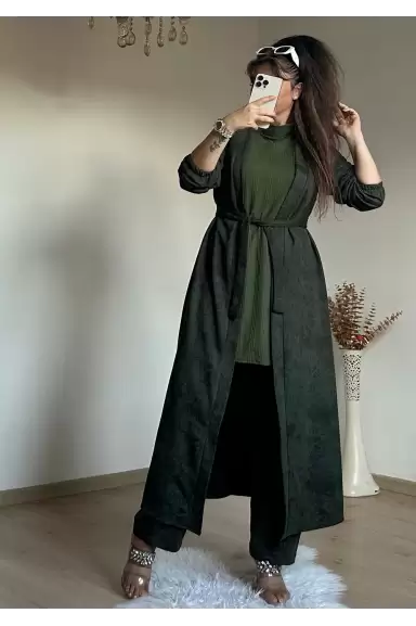 3 lü Tunık Takım Yesıl