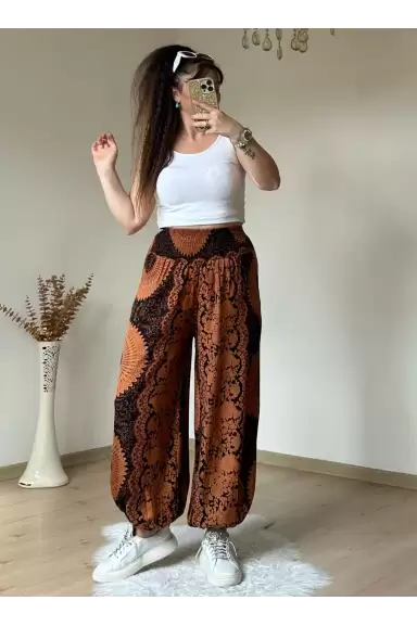 Otantık Şalvar Kahve