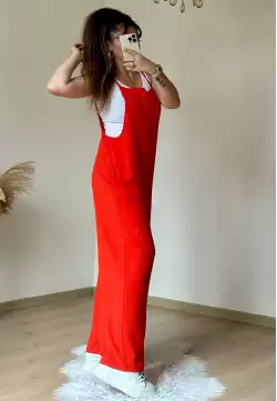 Atlet Dahil Efsane Tulum Kırmızı