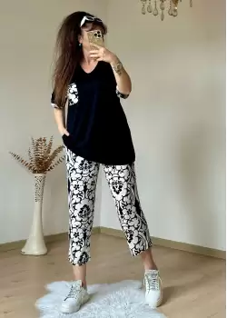 Çiçekli Kapri Takım