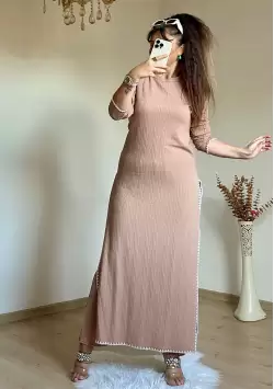 İkili Tunık Takım Bej