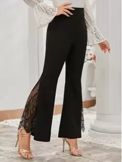 İspanyol Paca Dantel Detay Pantalon