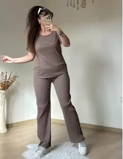Ön Yazılı Kaskorse Takım Kahve