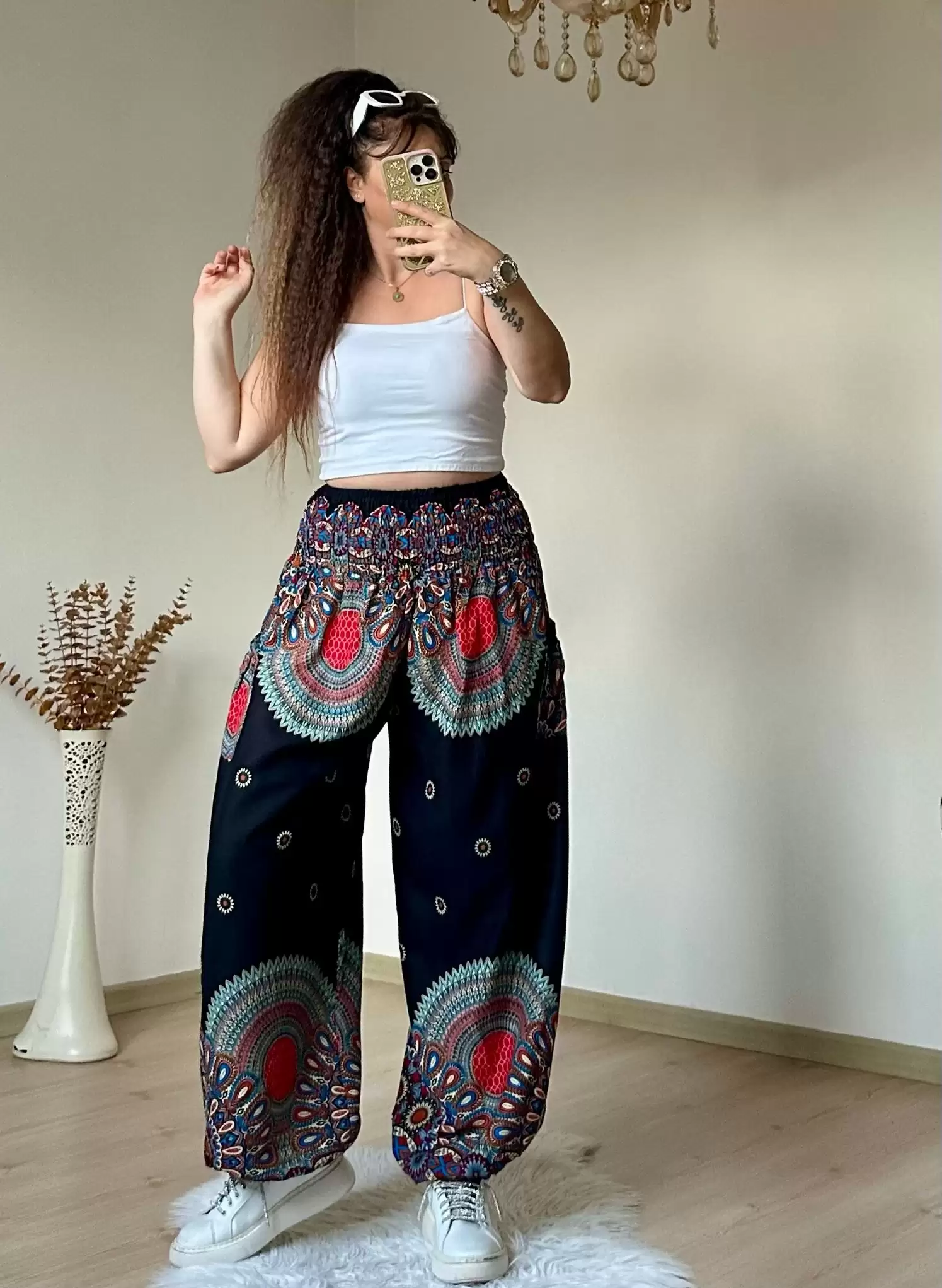 Siyah Bohem Şalvar