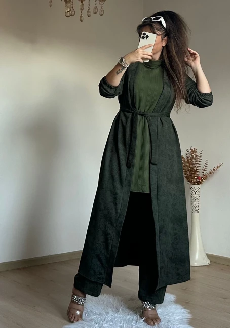 3 lü Tunık Takım Yesıl