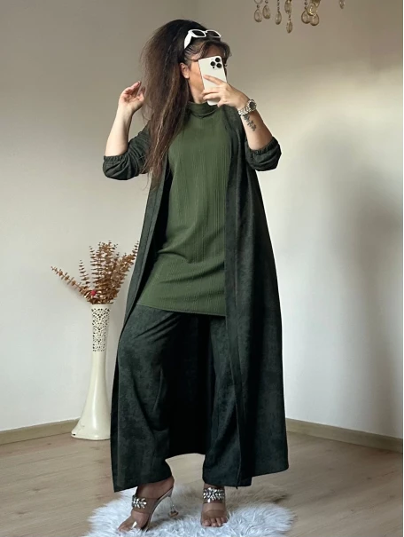 3 lü Tunık Takım Yesıl