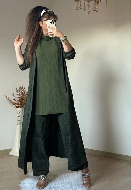 3 lü Tunık Takım Yesıl