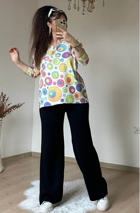 Halka Desen Triko Takım