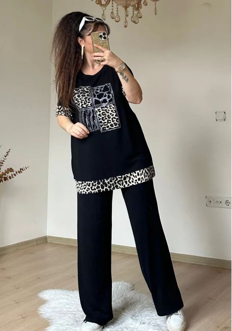 Etegı Leopar Serıtli Takım