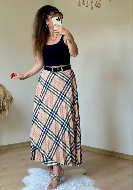 Anvelop Kesim Kemerli Etek