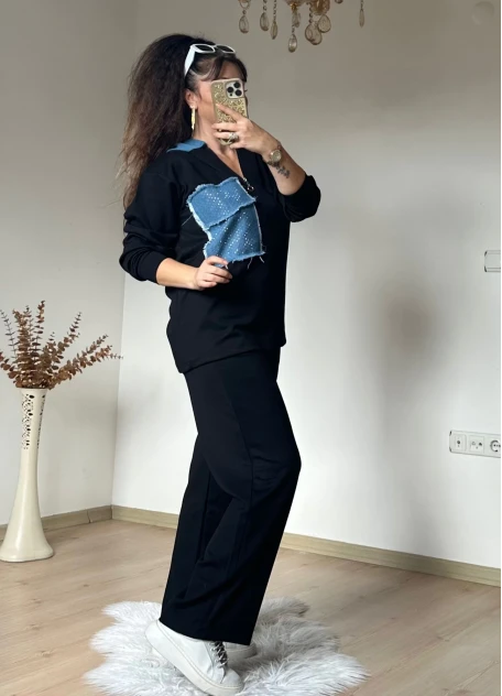 Kapusonlu Kot Detaylı Takım