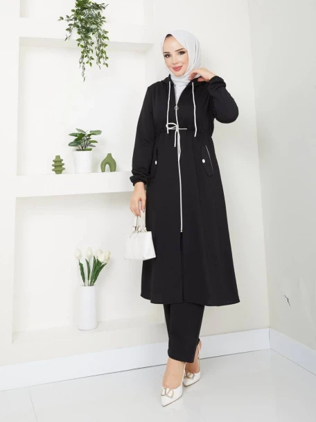 Kapusonlu Tunık Takım Siyah