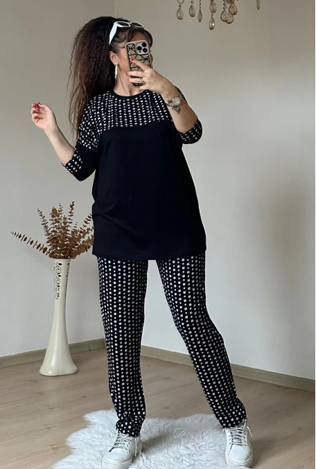 Kar Tanesi Desen Takım