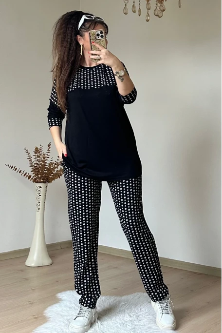 Kar Tanesi Desen Takım