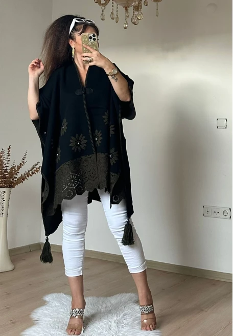 Motif Desen Panço Siyah