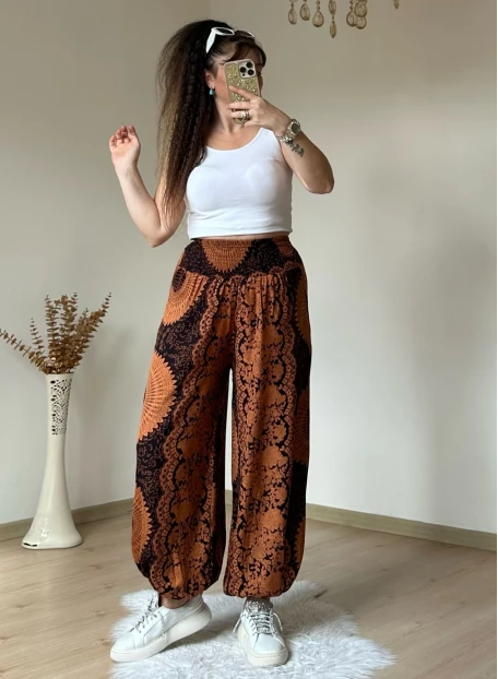 Otantık Şalvar Kahve