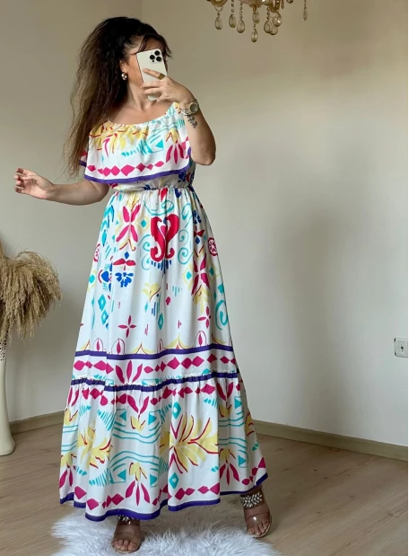 Prenses Elbise Beyaz