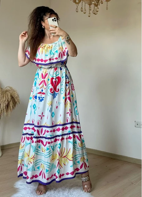 Prenses Elbise Beyaz