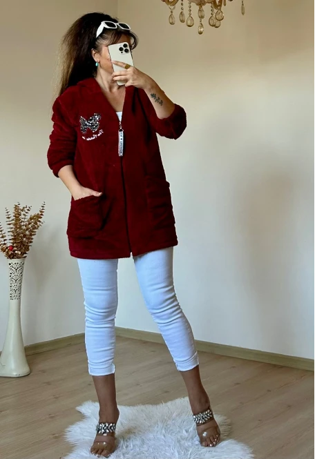 Pullu Kelebek Pelus Mont Bordo