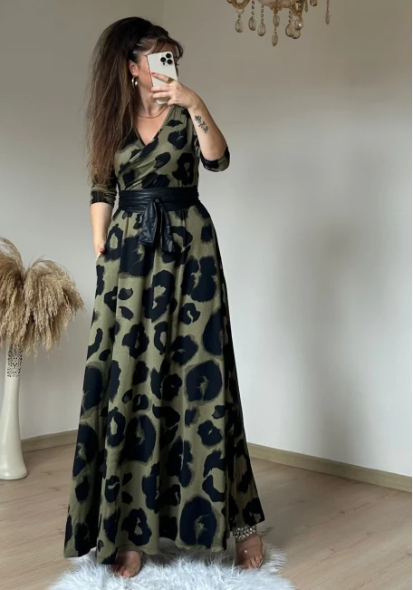 Tam Boy kamuflaj Desen Elbise