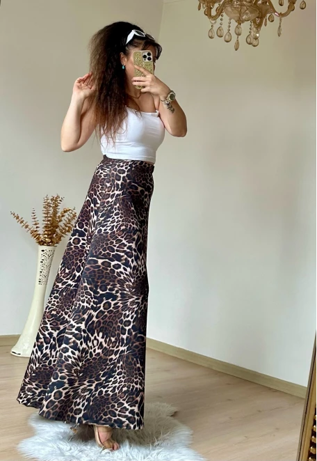 Uzun Leopar Etek