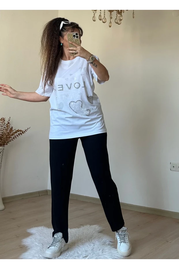 Kalpli Taşlı Takım