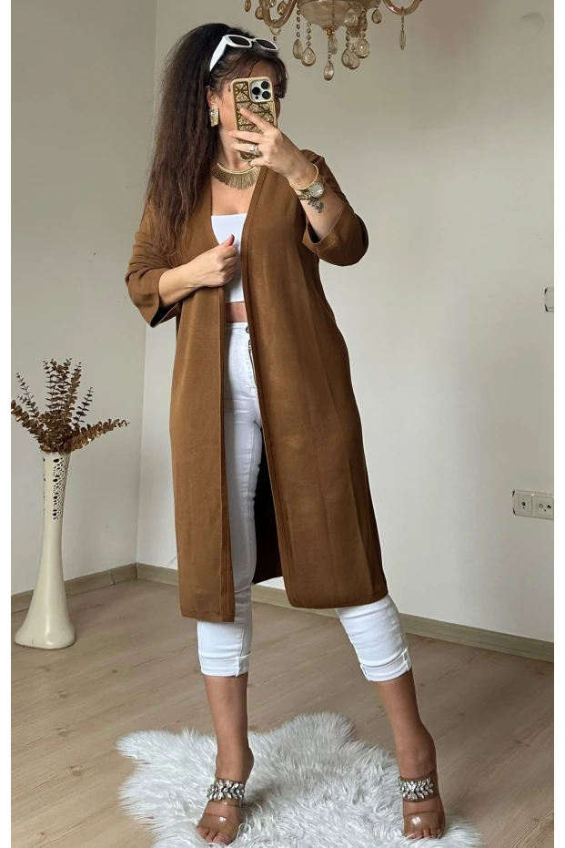 Merserıze Hırka Camel