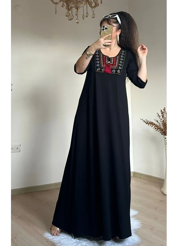 Nakış İslemelı Elbıse