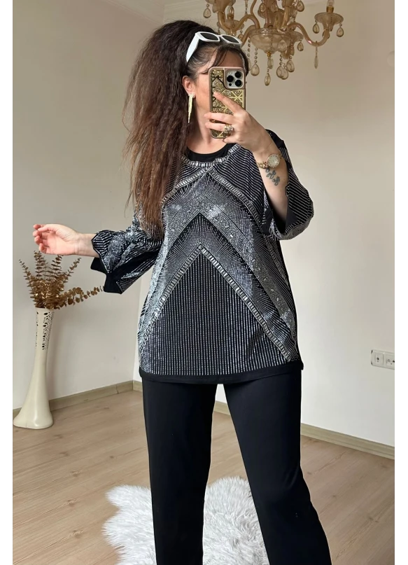 Gümüş Taşlı Takım