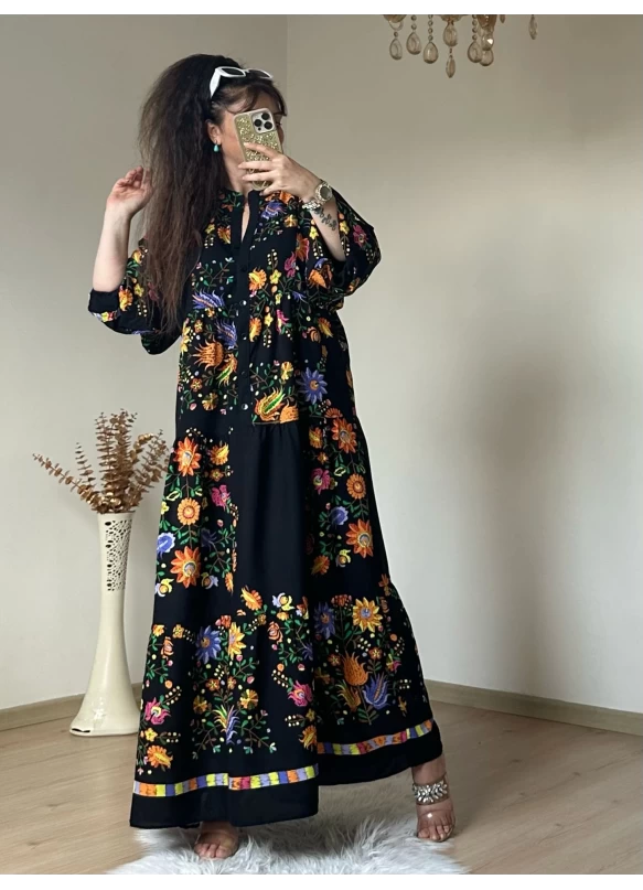 Bahar Elbise Siyah